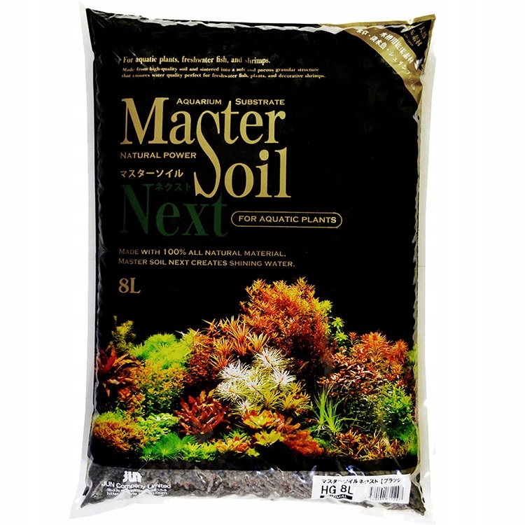 Levně Master Soil Black Powder 8L Aktivní Substrát 2-3 mm