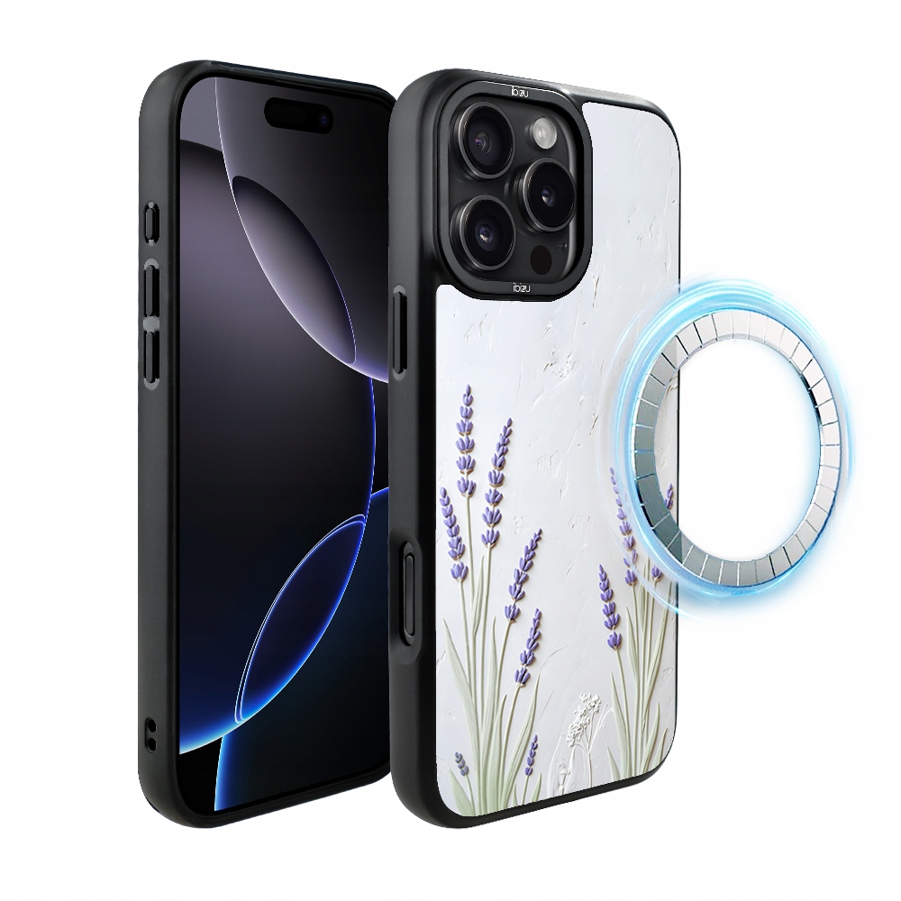 Pouzdro pro iPhone 16 Pro Max DropGuard Matt s MagSafe, provensálská levandule