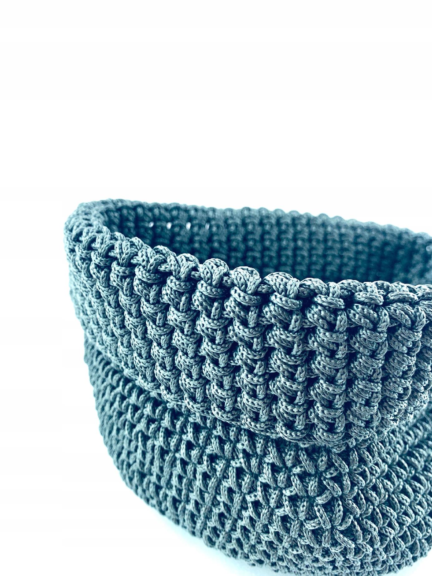 KOSZ PLECIONY NA DONICZCE, KWIAT, STYLOWY, NOWY. Marka Emporia Home