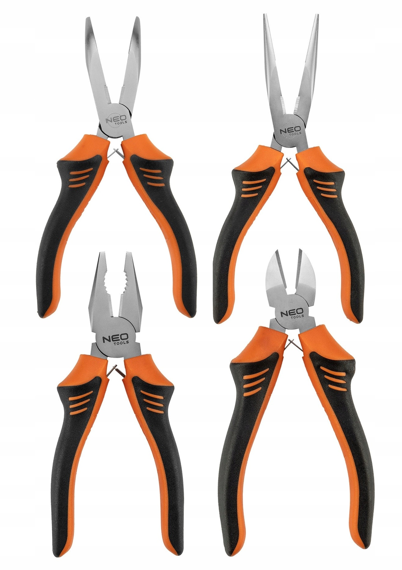 

Neo Zestaw Szczypiec szczypce 180mm 4szt obcinaki