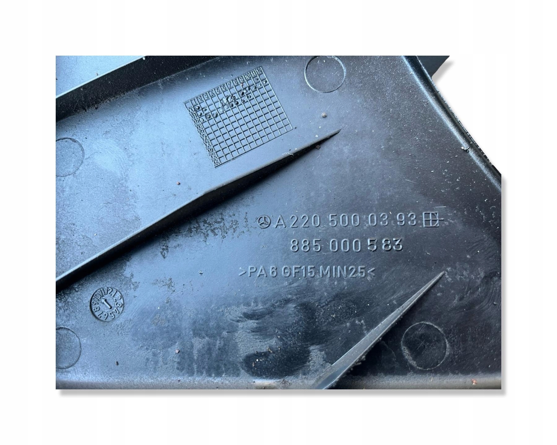 ventilátor klimatizaci Mercedes-Benz S W220 facelift 2002 A2205000293