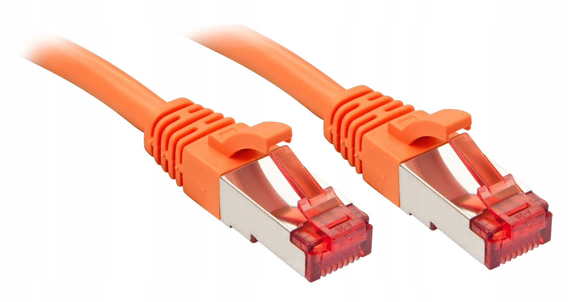 Lindy Rj45/Rj45 Cat6 0.3m kabel sieciowy 0,3 m S/FTP (S-STP) Pomarańczowy