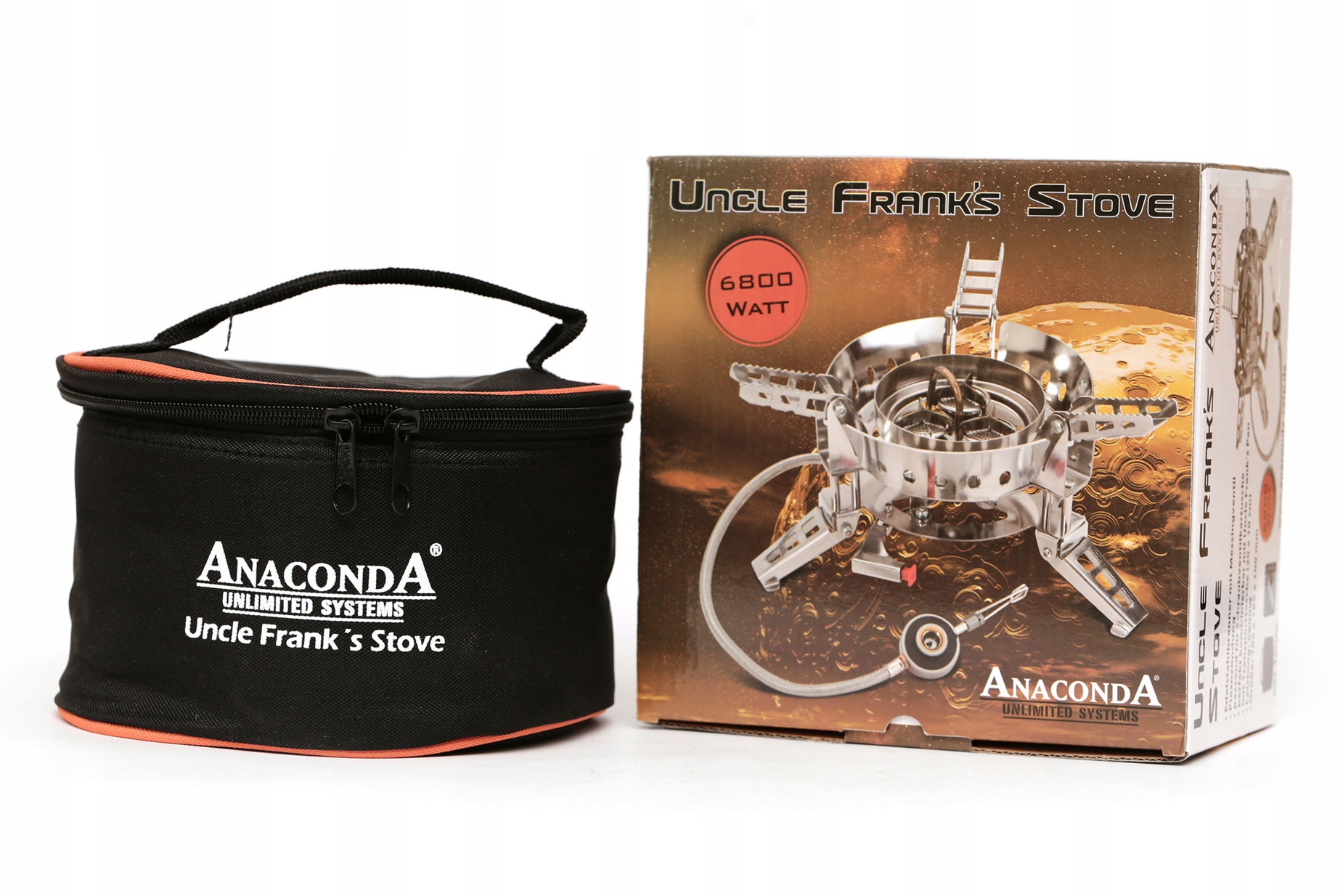 Skládací Plynový Turistický Vařič Anaconda Uncle Franks 6800W