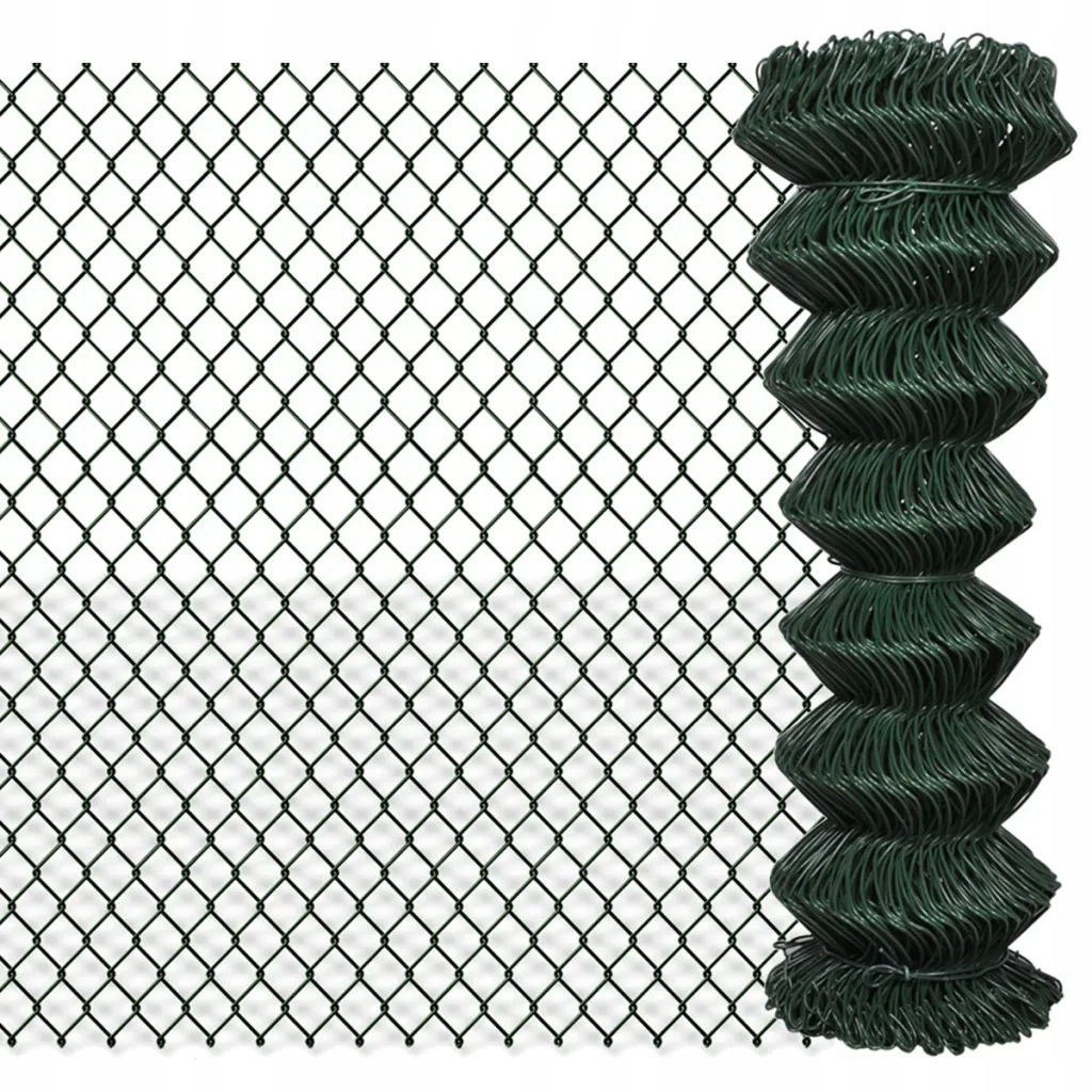 Pvc plotová síť zelená 1,25 x 25 m, očka 60 x 60 mm, drát 2,8 mm