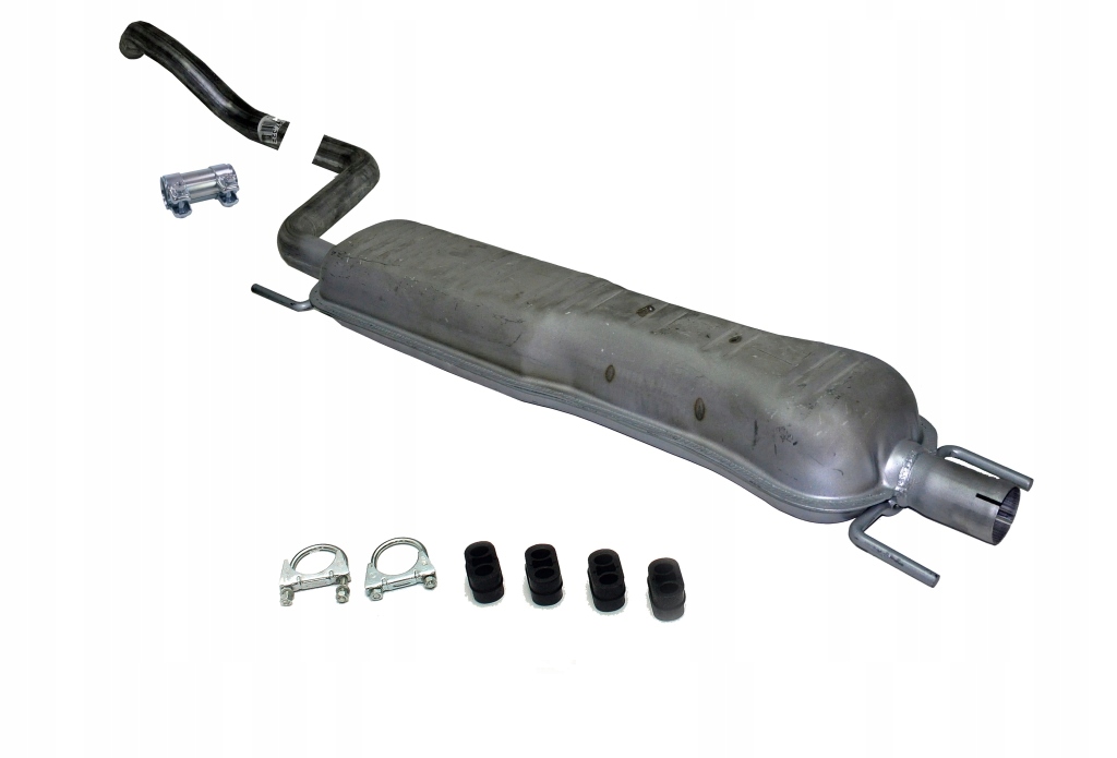 ZEST.17.623P - Средний глушитель Opel Zafira A, B 1.6 & 1.8 03-