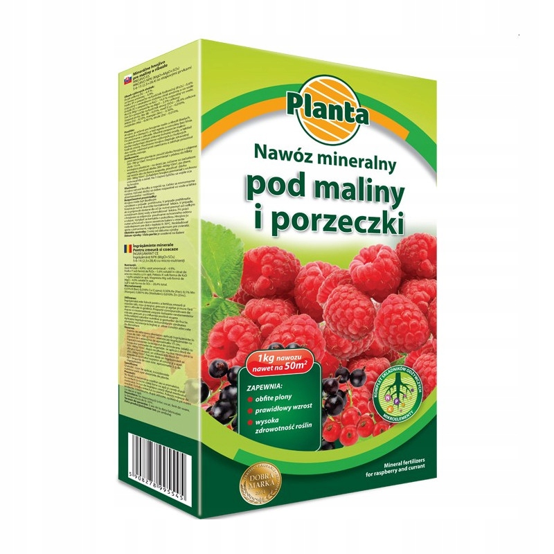 

Nawóz Planta Pod Maliny Porzeczki Agrest Jeżyn 1kg