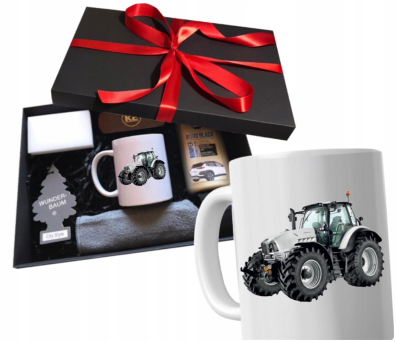 Sada dárek hrnek pro farmáře řidiče Lamborghini traktor vychytávky