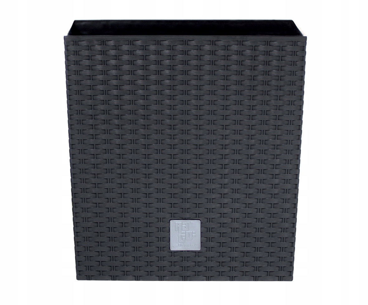 

Doniczka Rato Low DRTS400L + Wkład Antracyt Donica