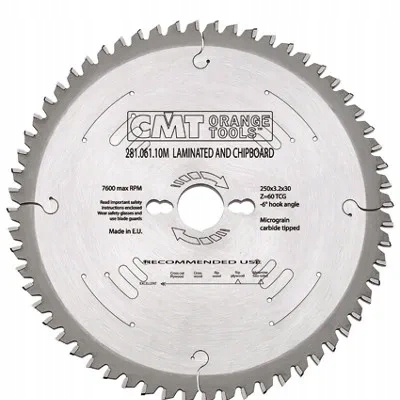 281.080.10M Piła Hm do formatówki Feldera D=250 F=30 Z=80 K=3,2/2,2