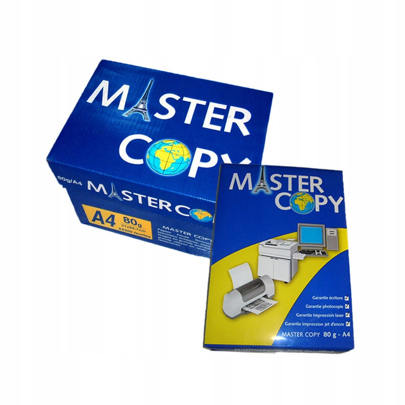 

Papier do drukarki A4 Master Copy 80g 5x500 166CIE