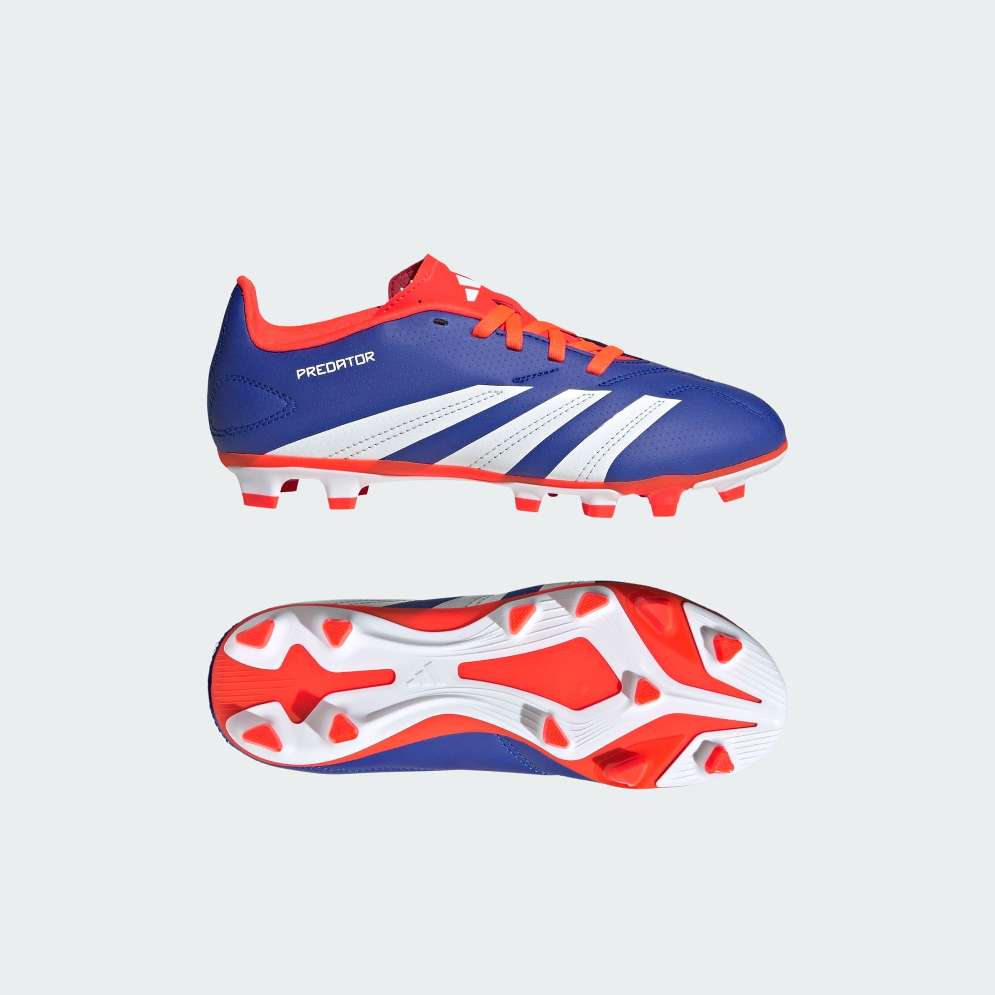 Korki piłkarskie dla dzieci adidas Predator Club niebieskie IF6424 r. 35