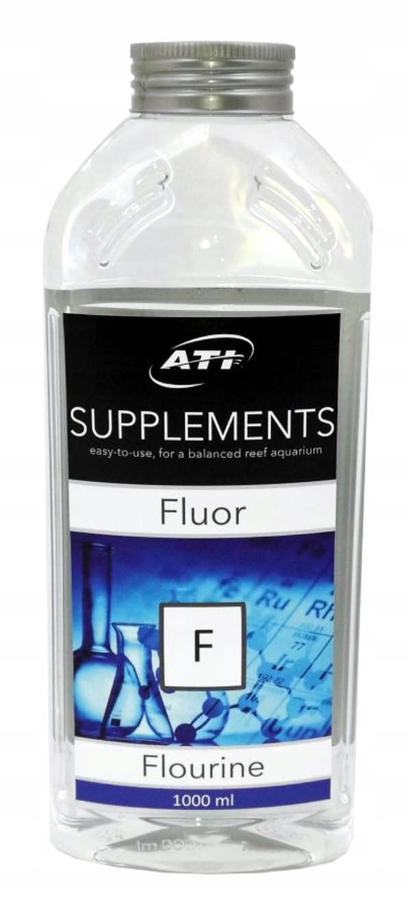 Levně Ati Supplements Fluor 1000 ML Fluor Pro Mořské Akvárium Doplněk Stravy