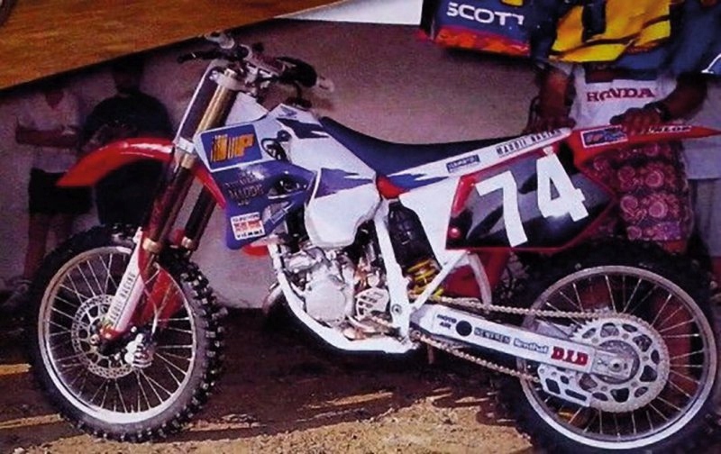 Sada Nálepiek Poťah/poťah Sedadla Honda CR125 95-97/ CR250 95