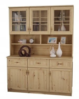 

Kredens Witryna 150 cm Komoda Do Kuchni Salonu