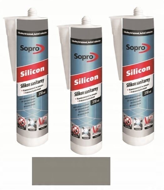 

Sopro Silikon Sanitarny 310 ML Kamienno-szary 22