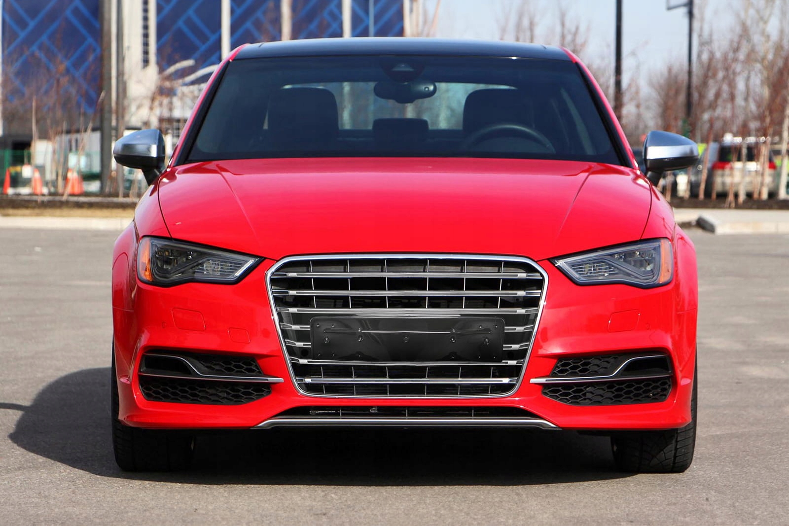 AUDI A3 8V 2013-2016 ATRAPA CHŁODNICY GRILL STYLIZACJA NA S3 CHROM Producent części Inny