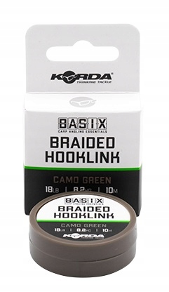 Plecionka Basix Braided Hooklink 18lb 10m Korda