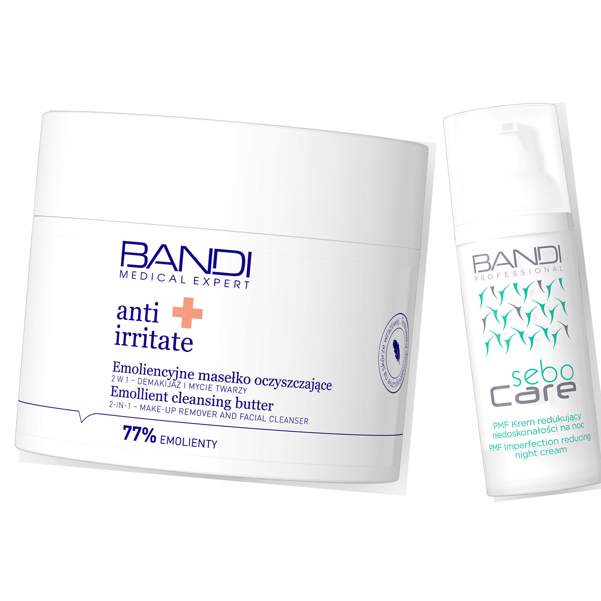 Bandi Zestaw Masło Do Demakijażu Krem Na Noc Redukcja Niedoskonałości-Zdjęcie-0