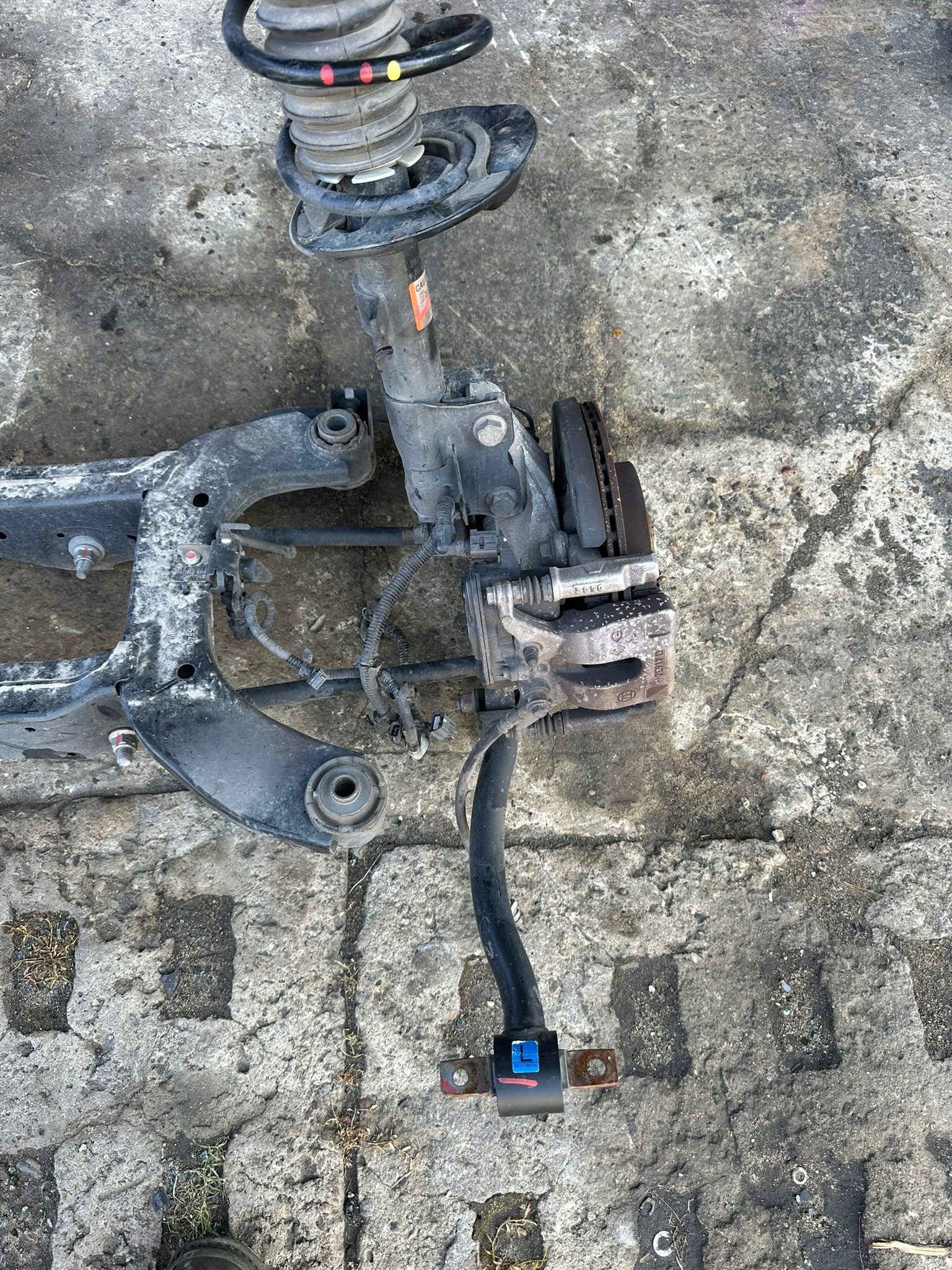 RENAULT MEGANE V E-TECH sususpension rear part rear. axle beam complete