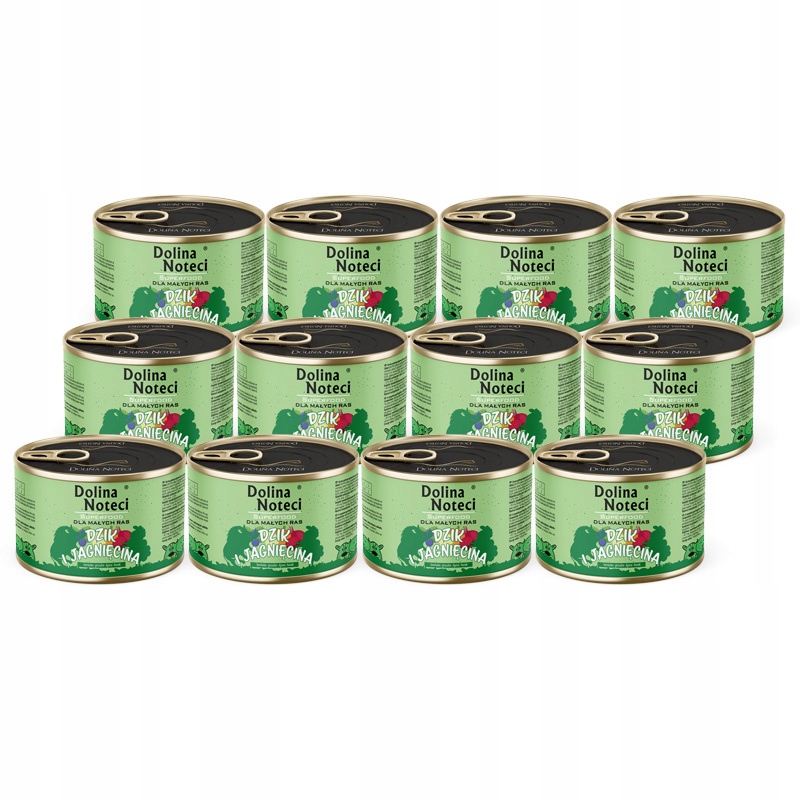 Dolina Noteci Superfood Krmivo pro psy divoká zvěř a jehněčí maso 12x 185g