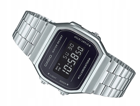 Hodinky Casio Retro A168WEM-1EF Vintage Zrcadlové