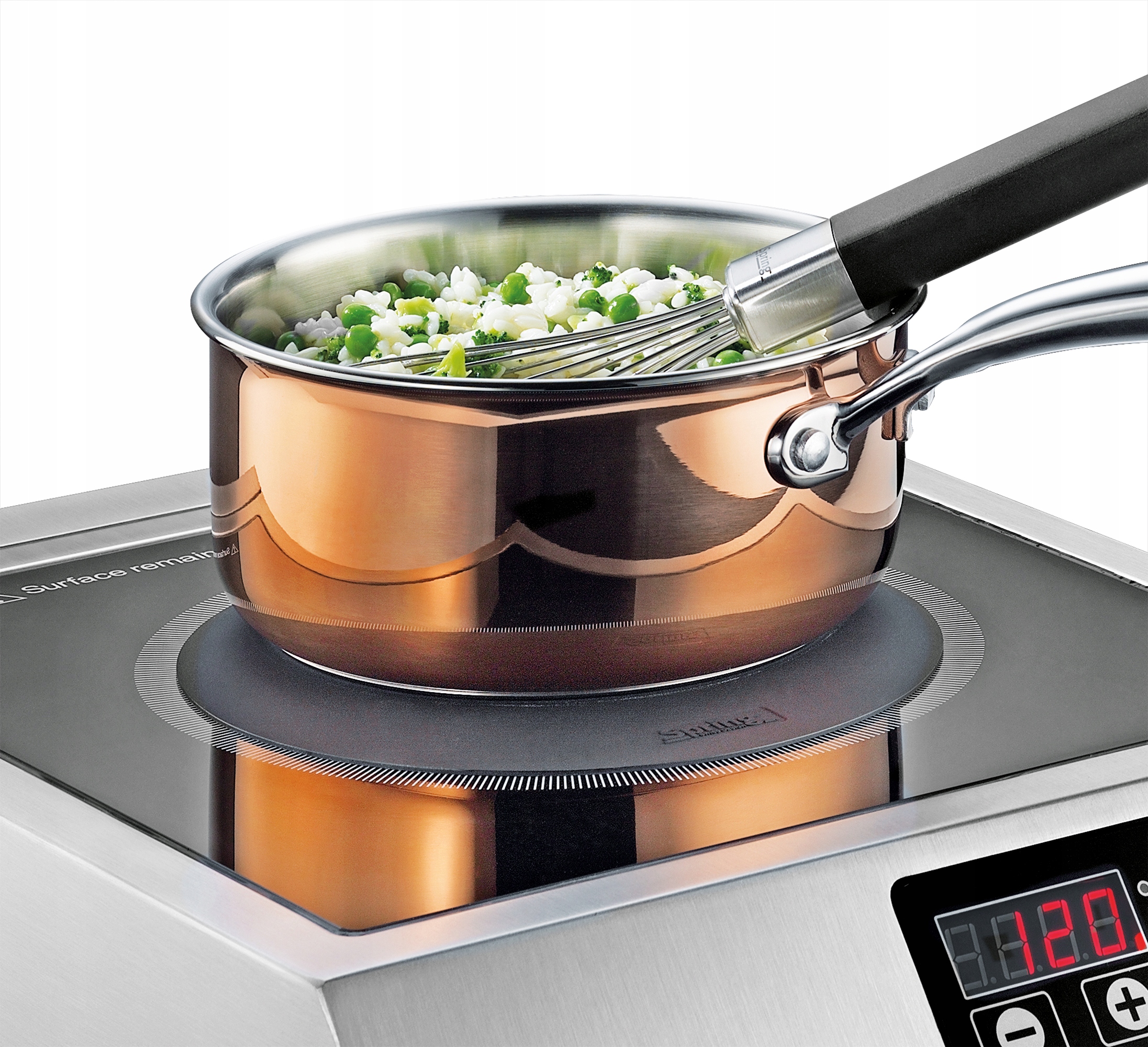 Podkładki Spring ochronne do kuchenek indukcyjnych 22 cm 2 sztuki Kod producenta 4052356009417