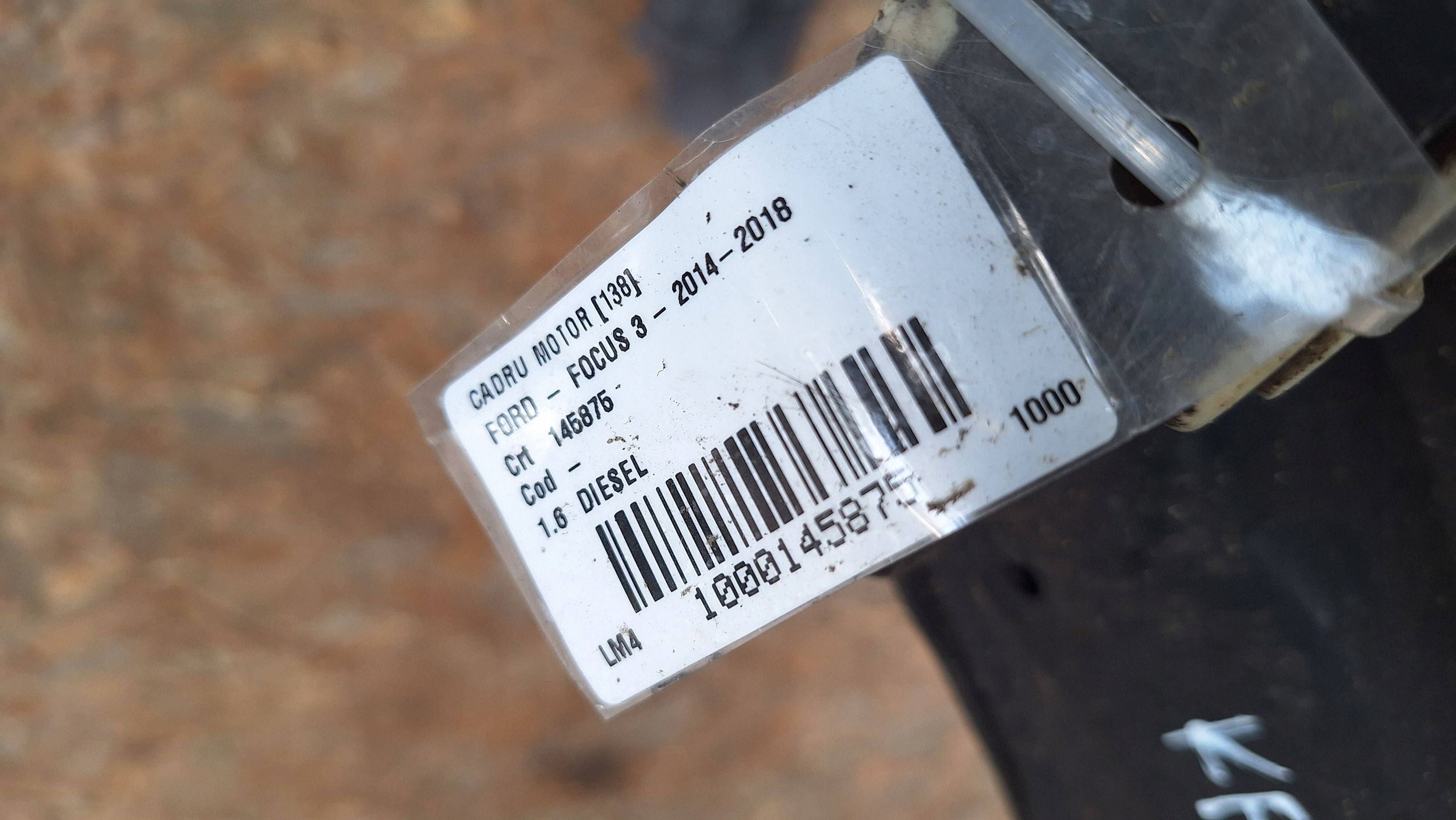 axle beam subframe axle beam front AV61-5019-BE FORD FOCUS MK3 1.6D