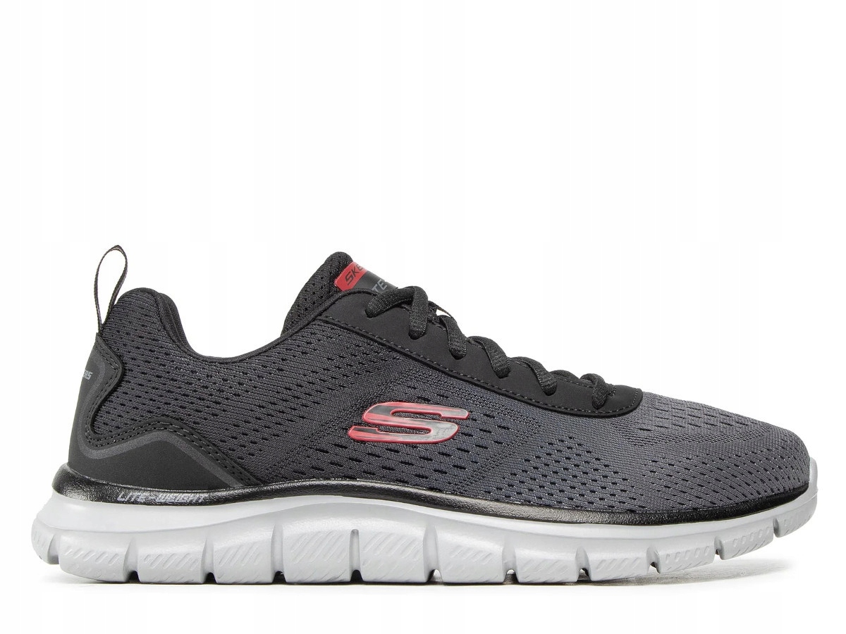 Pánské boty Skechers 232399BKCC Track Ripkent Šedé 41