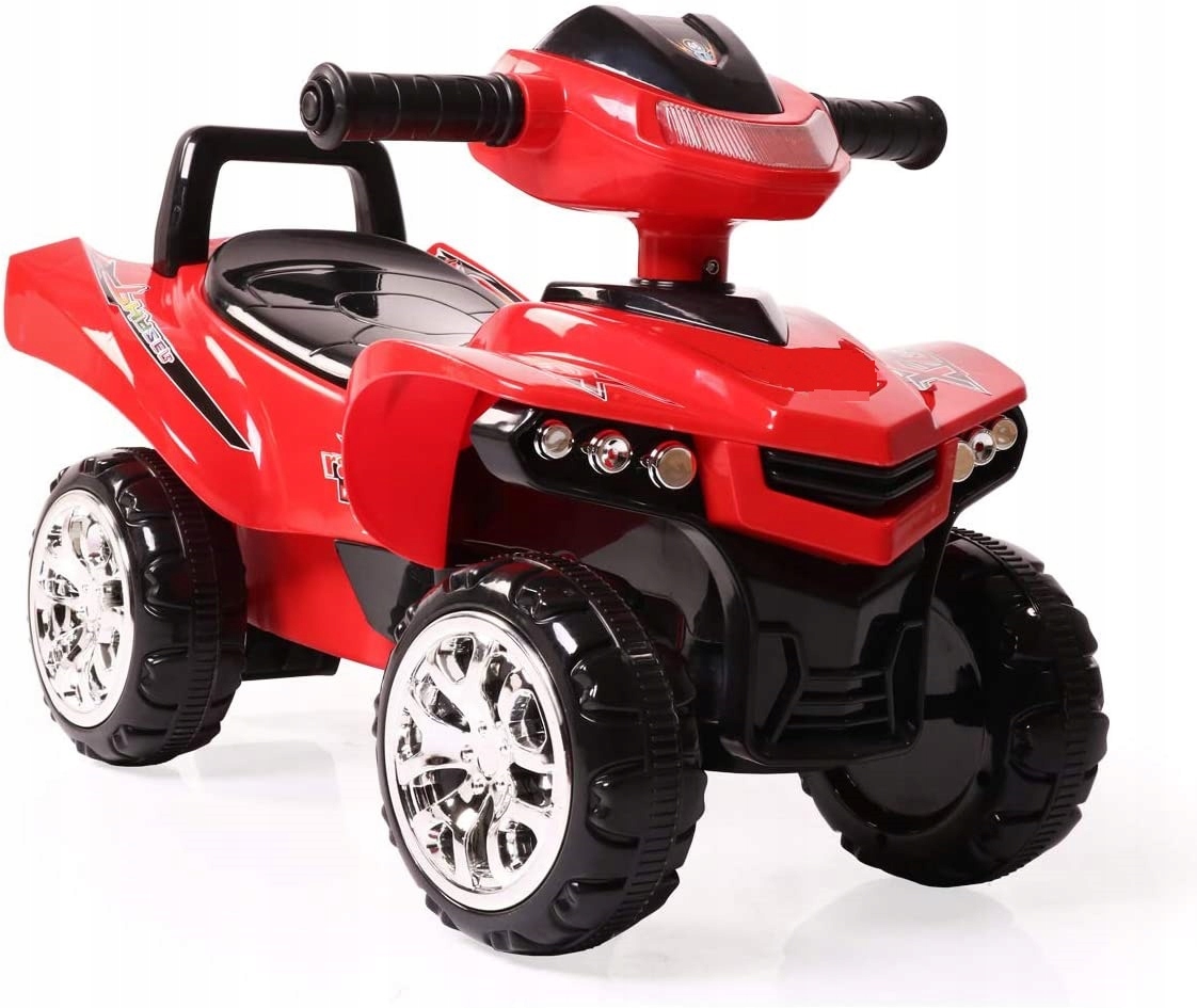 

Jeździk Quad Pchacz Chodzik Melodie Światła 3W1