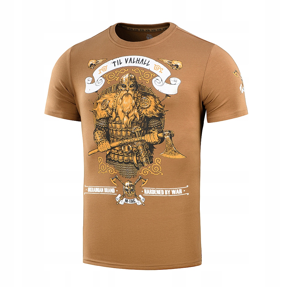 M-Tac Koszulka T-shirt Męska Bawełna Wojskowa Viking Coyote Brown L