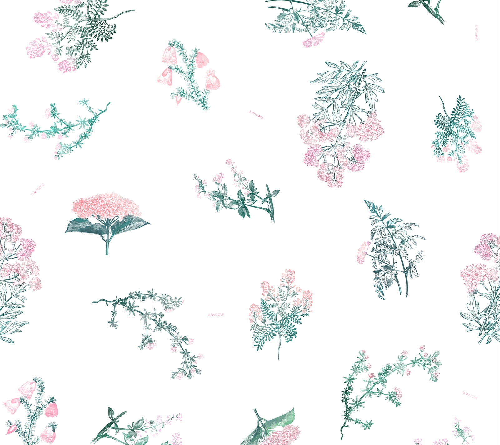 

Lullalove Otulacz Muślinowy 100x100cm Zielnik Róż