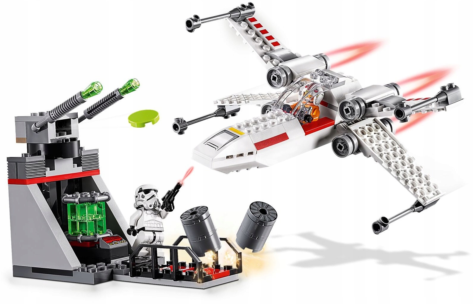 LEGO STAR WARS 75235 Atak myśliwcem X-Wing Wiek dziecka 4 lata +