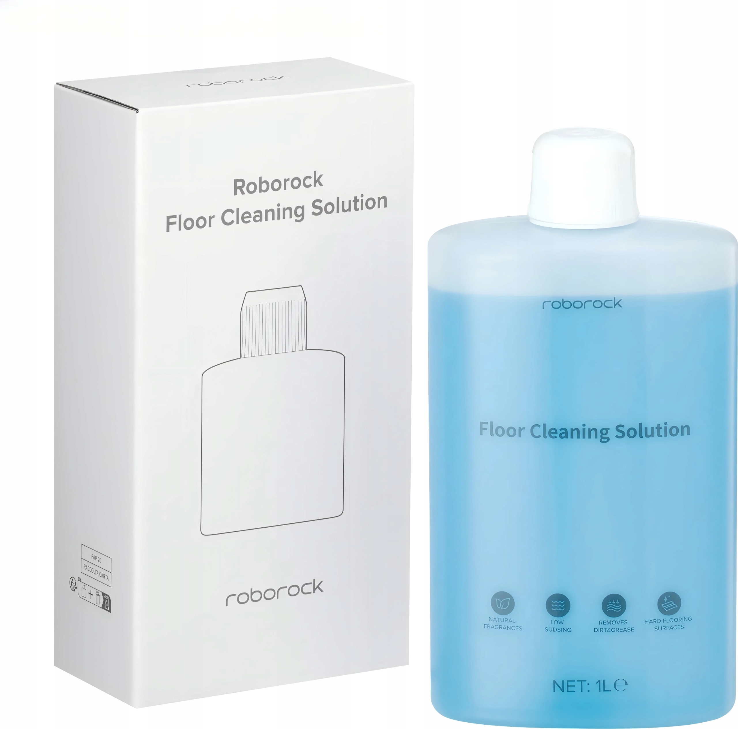 Levně Čisticí prostředek pro robotické mopy Roborock Saro 10R, Qv 35A, Qrevo Pro, F25 Floor 1L