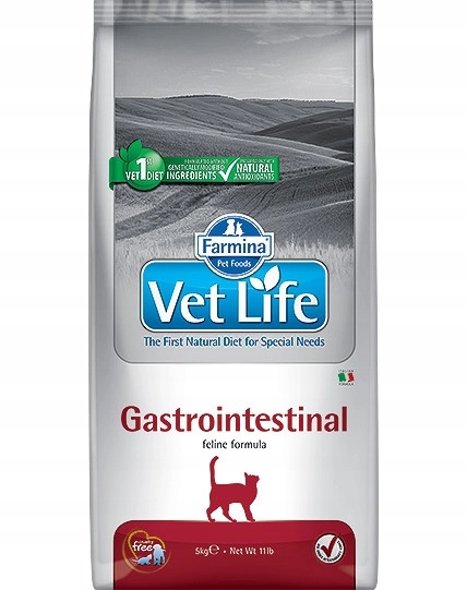 Levně Farmina Vet Life Feline Gastrointestinal 5kg