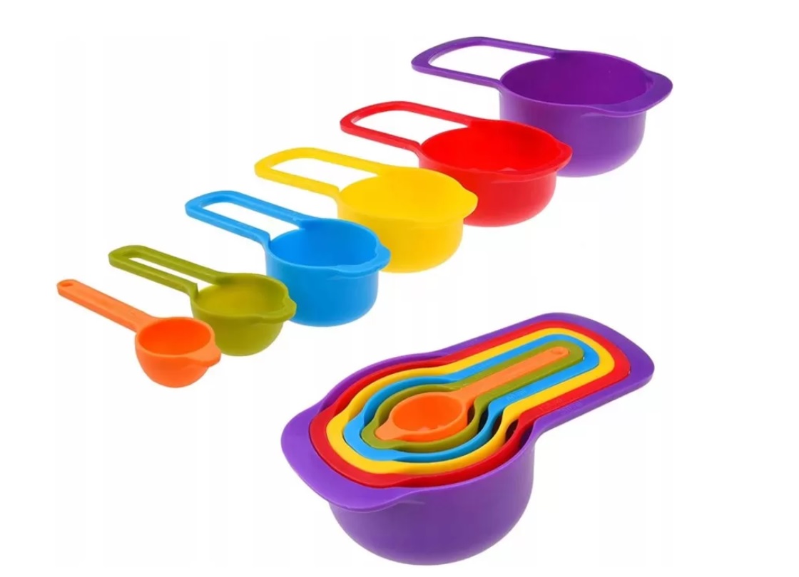 

Miarka Miarki Kuchenne Łyżki Do Mierzenia 6szt