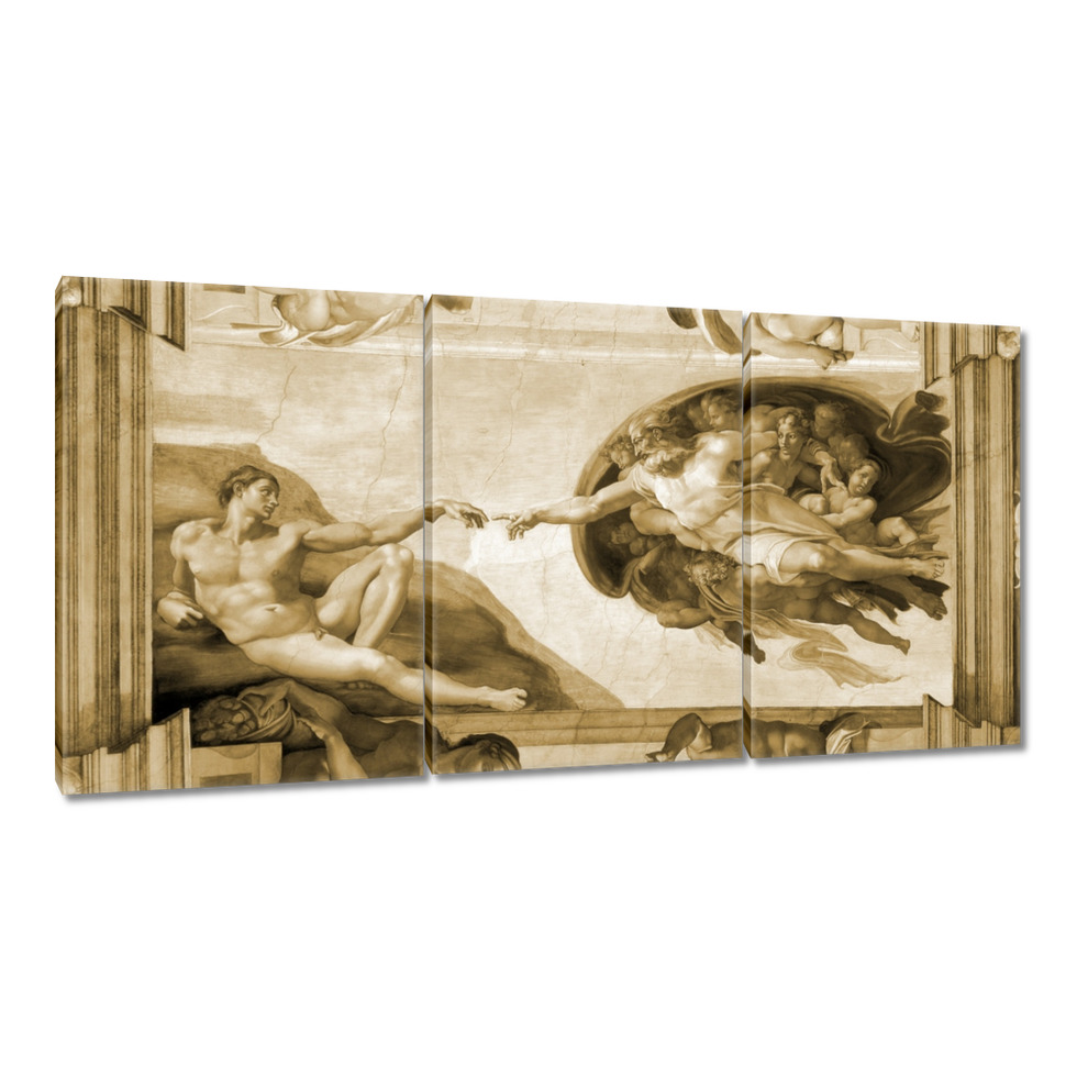 

Obrazy 120x60 Stworzenie Adama