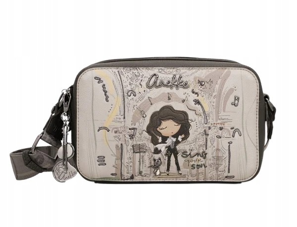 Kabelka Přes Rameno dámská crossbody 1 komora Anekke Orchestra 43803-447