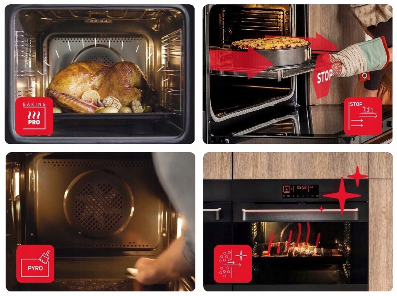 Zestaw AMICA ED57525V + DIM48C1EBVi + AMMB20E5SG + PI6542PHTSUN 3.0 STUDIO Marka Amica