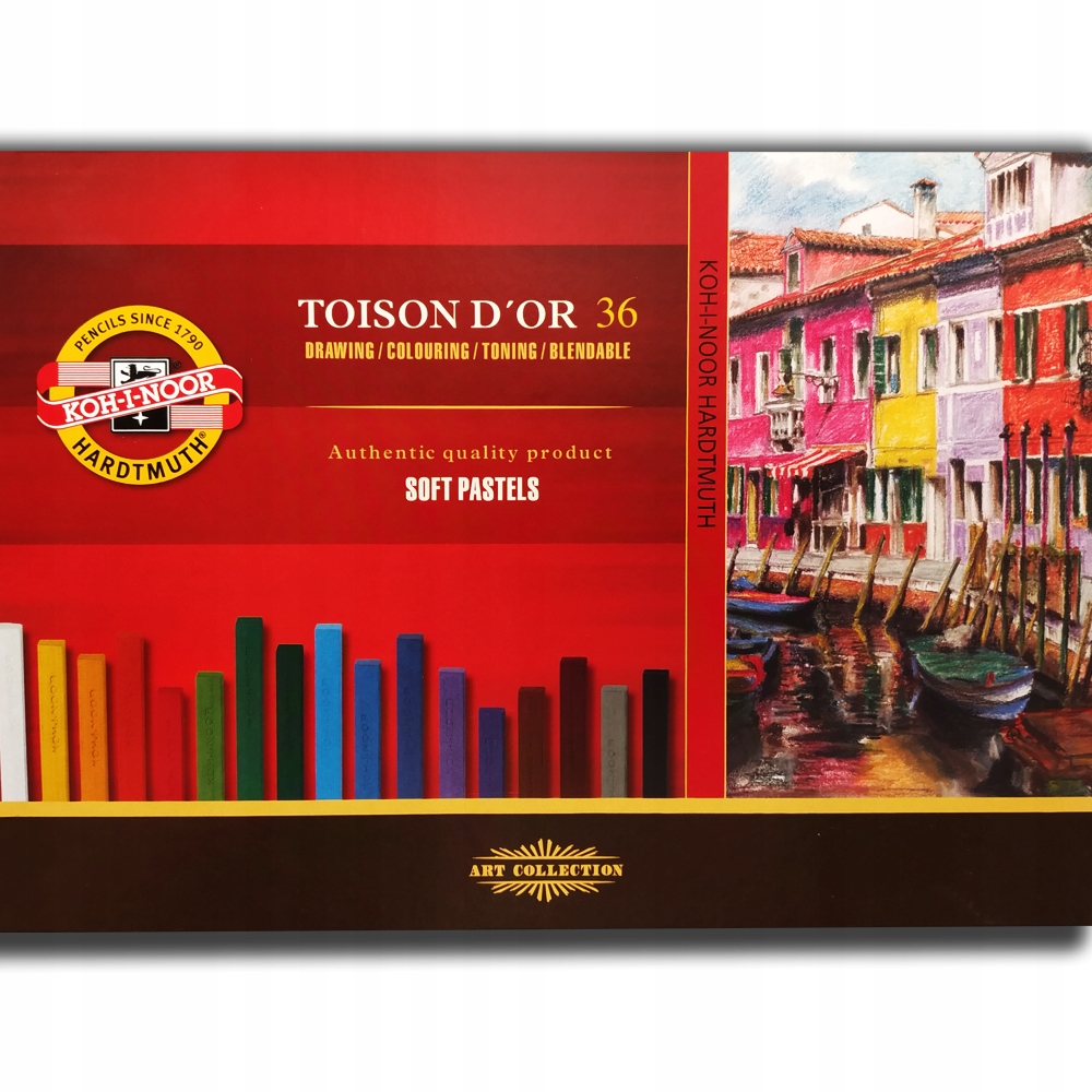 Suché pastely Toison 36 barev 8585