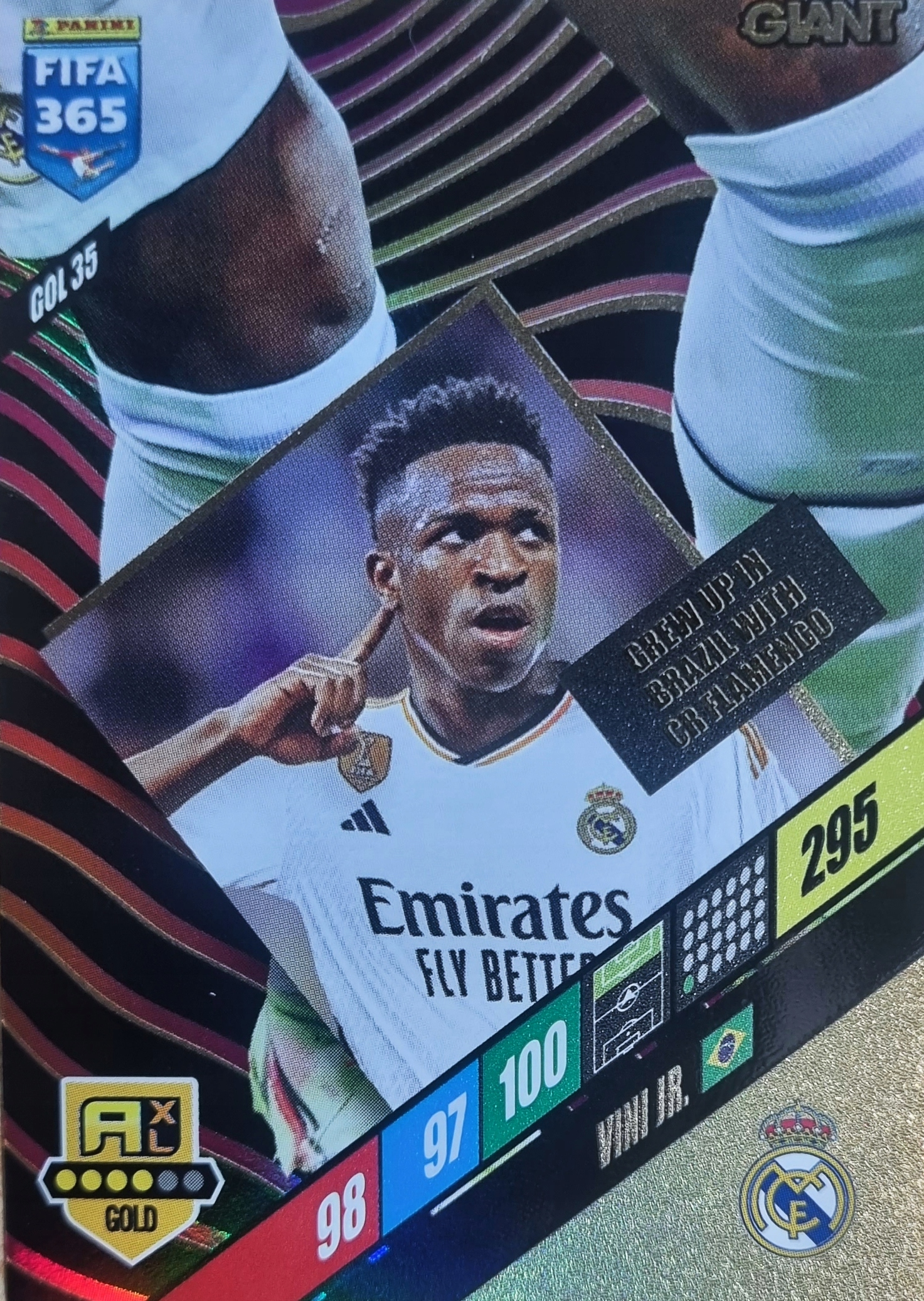 Fifa 365 2024 Gold Gol 35 Giant Vinicius Jr