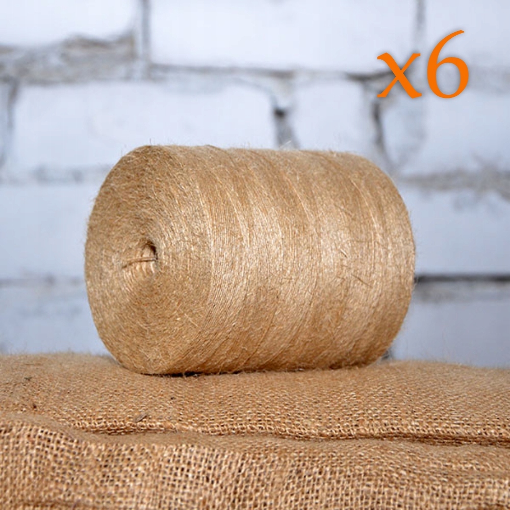 6 x jutová nit (přírodní) 0,8 mm – 600 g