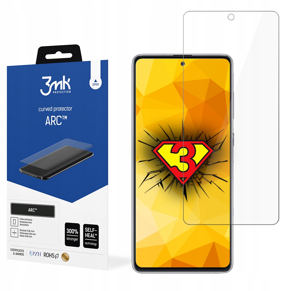 

Do Galaxy Note 10 Lite - Folia ochronna 3mk Arc Se