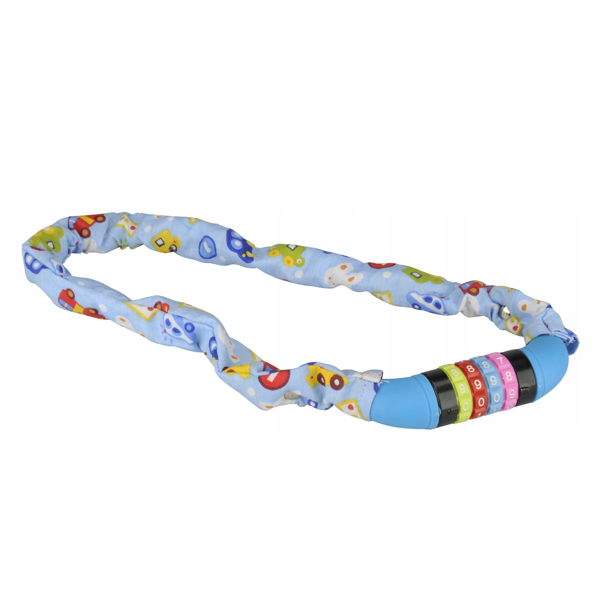 Blokada Rowerowa Szyfr Łańcuch 65 cm Boys auta