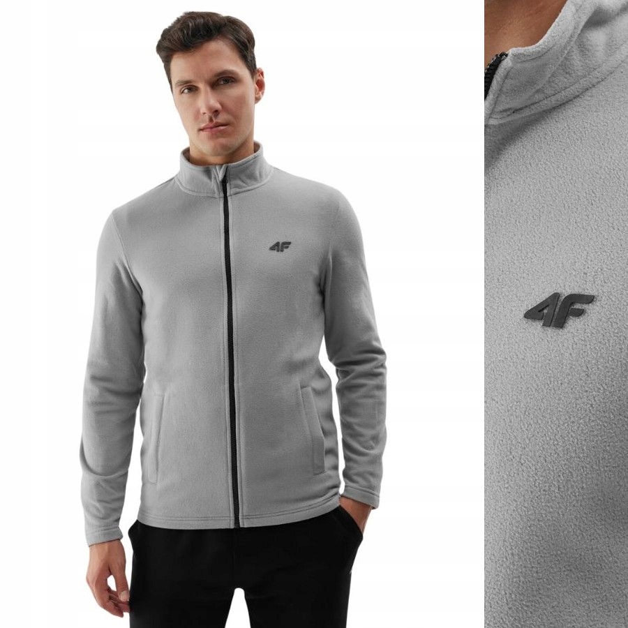 POLAR MĘSKI 4F BLUZA POLAROWA DRESOWA SPORTOWA NA CO DZIEŃ