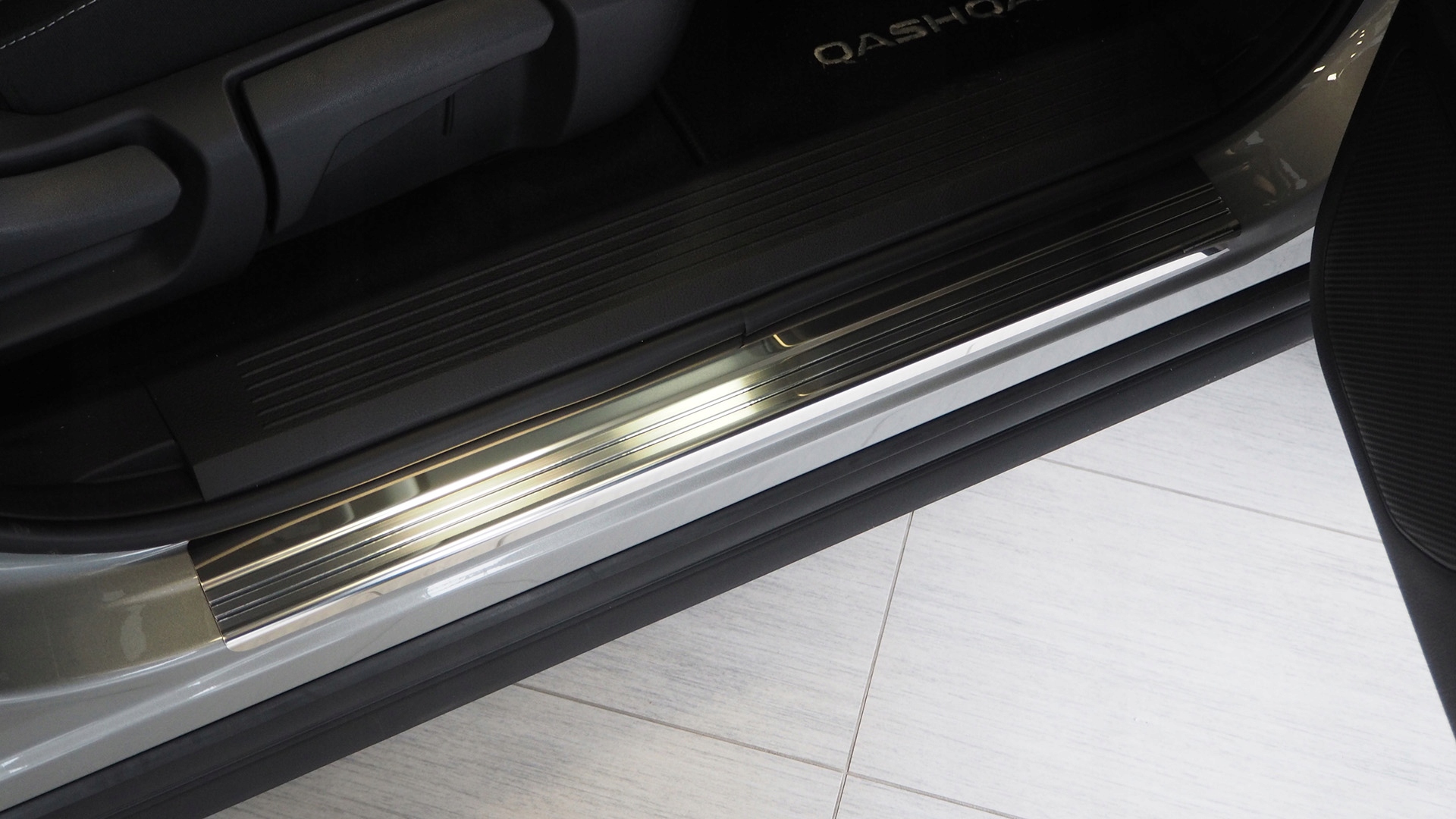 NAKŁADKI NA PROGI FORD TRANSIT CUSTOM II TURNEO CUSTOM 2023-> Stal Producent Alu-frost