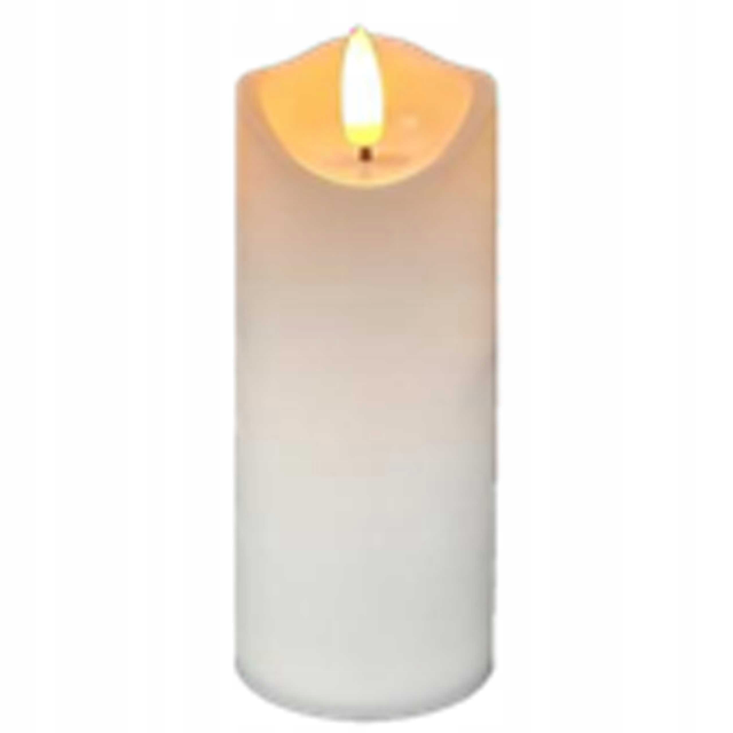 ŚWIECZKA ŚWIECA do latarni lampionu LED 12,5cm BIA