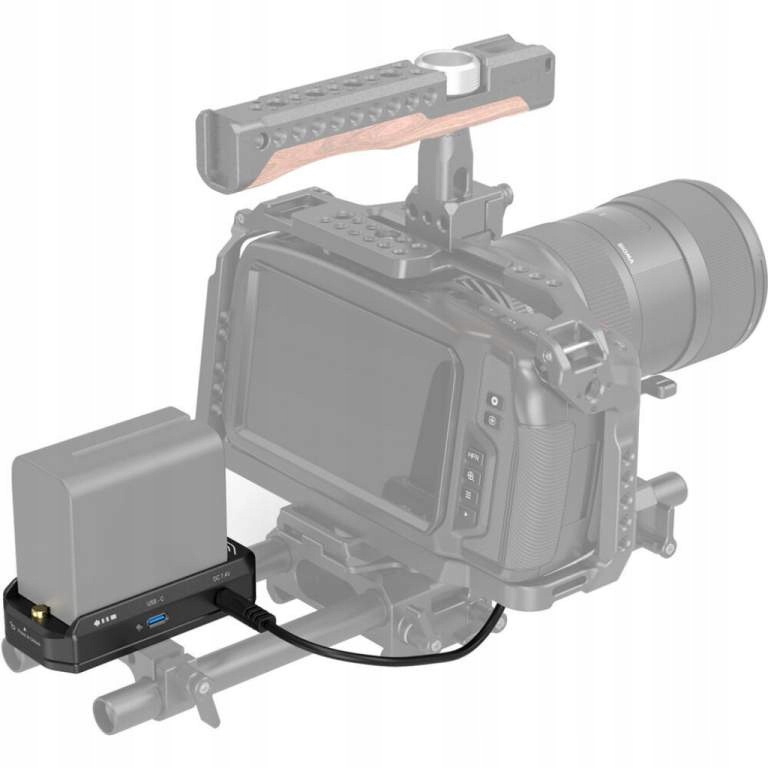 Adapter akumulatora NP-F do Canon 5D 6D 7D 60D 70D 80D 90D R5 R5C R6 R5C R7 Kod producenta 4340