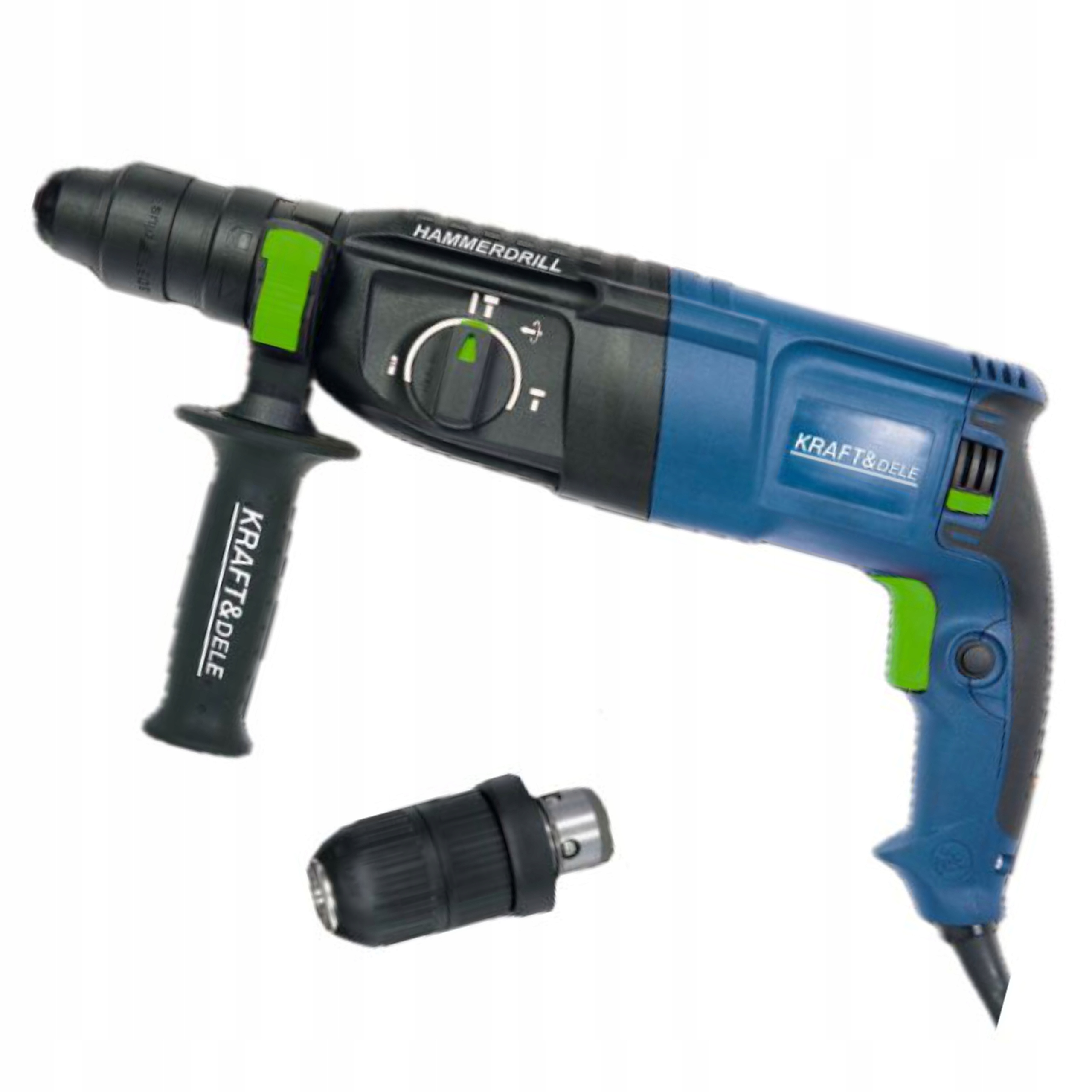 Rychloupínací vrtací kladivo 2650 W Kraft&Dele KD3075