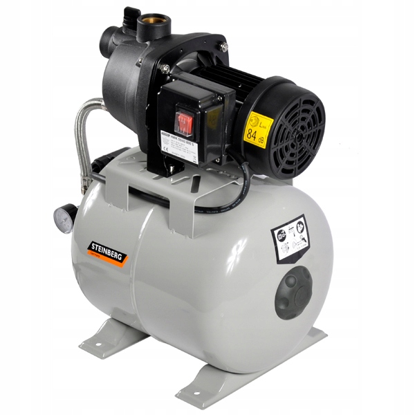 HYDROFOR 22L POMPA WODY ZESTAW HYDROFOROWY 3300l/h Producent Steinberg