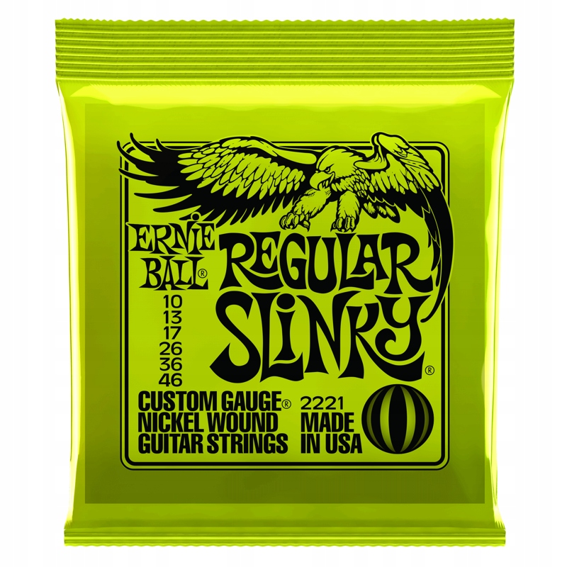 

Struny Ernie Ball Regular Slinky 10-46 (2221)